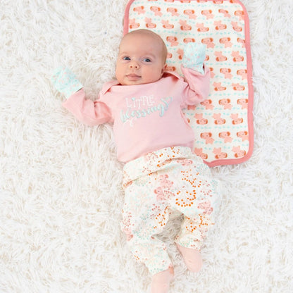 Newborn Layette Gift Set, Pink Floral Elephant, 30 Essential Pieces, 0-3 Months
